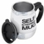 Caneca Mixer 400ml com Cápsula Imã Magnética (AUTO MUG) ou com Hélice para Misturar (SELF MUG) Café, Sucos, Achocolatados de Forma Muito Prática e Rápida! (À PILHA) - comprar online