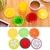 conjunto porta-copos de frutas de silicone colorido - This is For you na internet