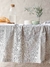 Mantel FETTUCCINE Gris Perla - comprar online