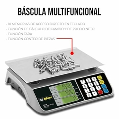 Báscula Electrónica Rhino 20kg/2gr con Puerto USB BAR-6X - tienda en línea