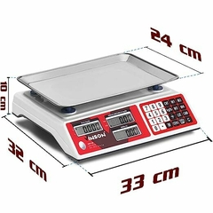 Báscula Vinson 40Kg/5gr Portátil Conteo Y Sumadora VINS-40 en internet