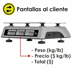 Imagen de Báscula Digital Rhino 20Kg/2gr Portátil BAR-6