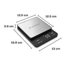 Báscula Digital de Precisión de 0.1 g con Capacidad de 3 kg BACI-3M - SANKE