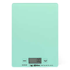 Báscula Electrónica Rhino para cocina Rectangular 5kg/1g Vidrio Templado BACRI5M - comprar en línea