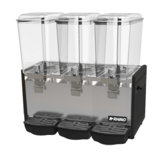 Dispensador de bebidas frías Rhino 3 tanques DISBEF-3T