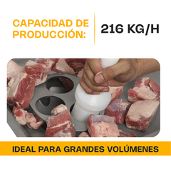 Molino Embutidor de carne 2 hp Rhino MOLEM-22M2 - tienda en línea