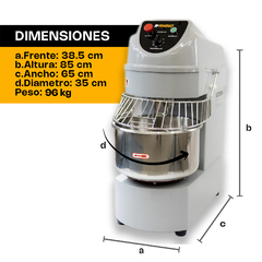 Amasadora Industrial Rhino 20 litros AMASA-20