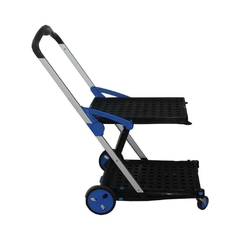 Carrito de compras plegable con ruedas noval CS90-TN