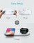 Carregador Sem Fio Anker, 2 em 1 PowerWave + Pad com Apple Watch Holder para Apple Watch 4 - loja online