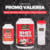 PROMO VALKIRIA | Whey Protein x 907g + BCAA 2000 + Vaso Batidor Trishaker!