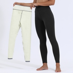 Calça de inverno quente de veludo grosso legging - comprar online