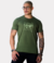 Camiseta verde militar florest