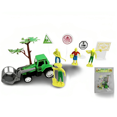 Kit 3 Carrinho de Fricção personagem cartelado Dinossauro / Carro de f