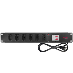 Protetor Elétrico Rack 19" - 2 Disjuntores CBI 4000W - loja online