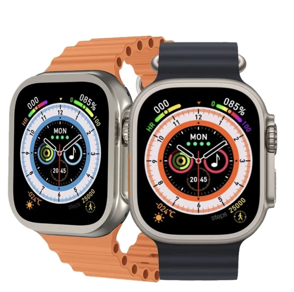 Relogio Inteligente Smartwatch W68 ultra Serie 8 Microwear - Abacaxi  Importados