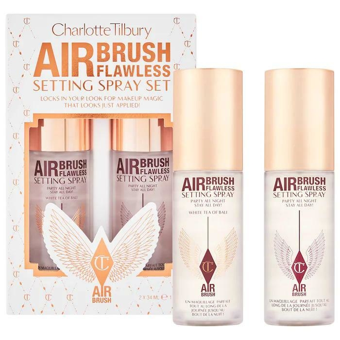 Charlotte Tilbury Airbrush Flawless Setting Spray Duo! 