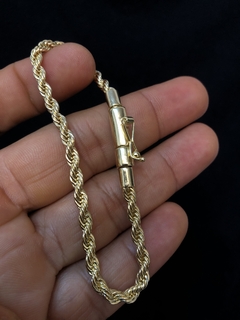 Pulseira cordão baiano 3 mm na internet