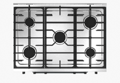 Cocina Morelli kuma 820 5 hornallas puerta visor - comprar online