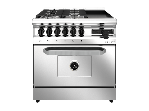 Cocina Morelli Saho 820 MULTIGRILL pta Acero