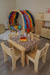 Conjunto de Mesa e 4 Cadeiras Bolota Kids