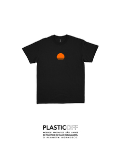 Camiseta C3U Poente _ PlasticOff_ Preta - C3U