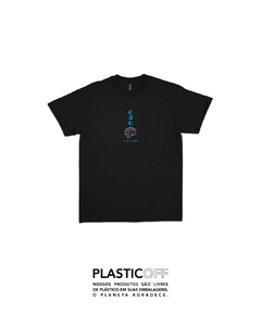 Camiseta C3U Gaivota _ PlasticOff_ Preta - C3U