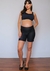 Shorts Gestante Denin Amanda Black - comprar online