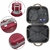 CONJUNTO FRASQUEIRAS DE VIAGEM NECESSAIRE RIGIDA ABS CHX - Mimos Bolsas