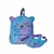 MOCHILA E POCHETE INFANTIL FOFINHA CAT LILI JULY - loja online