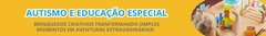 Banner da categoria Autismo e Educação Especial