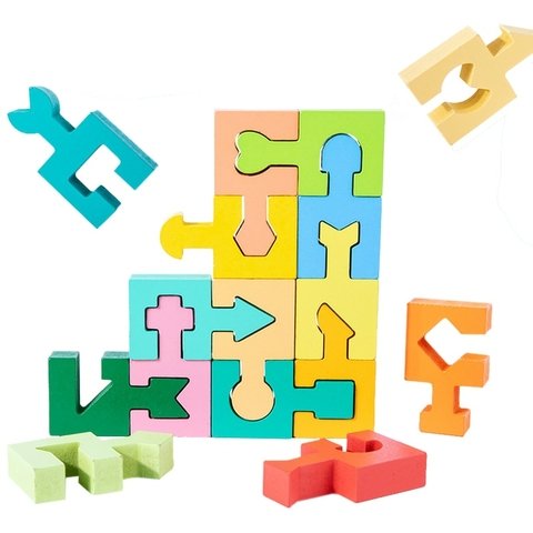 correspondência formas - Jogos quebra-cabeça Placa forma madeira,Brinquedo  sensorial quebra-cabeça formas com formas geométricas Montessori