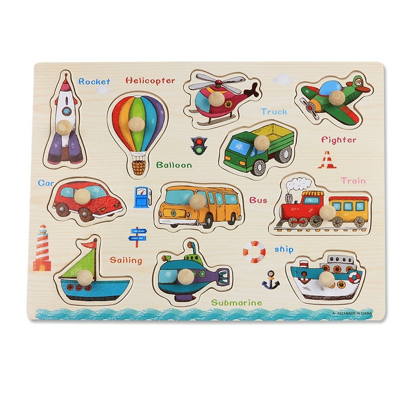 Brinquedo Educativo Quebra-Cabeça Infantil - Peixe - Total Bag - Leve Seu  Produto Com Estilo