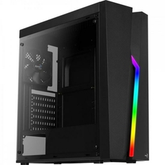 Gabinete Gamer Aerocool Bolt Preto RGB Lateral Acrílico - loja online