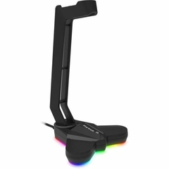 Suporte Para Headset Fortrek Vickers RGB Preto