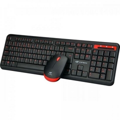 Kit Teclado e Mouse C3Tech K-W100BK Sem Fio