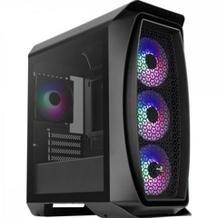 Gabinete Gamer Aerocool Aero One Mini Frost Preto RGB Lateral Vidro na internet