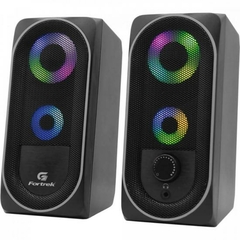 Caixa de Som Gamer Multimídia Fortrek Black Hawk RGB Preta - comprar online