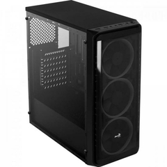 Gabinete Gamer Aerocool Window Preto RGB Lateral Acrílico - comprar online