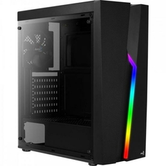 Imagem do Gabinete Gamer Aerocool Bolt Preto RGB Lateral Acrílico