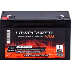 Bateria Estacionária Selada 6V 12Ah VRLA UP6120 Unipower - comprar online