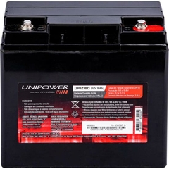 Bateria Estacionária Selada 12V 18Ah VRLA UP12180 Unipower - comprar online