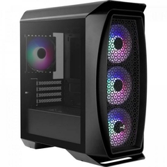 Gabinete Gamer Aerocool Aero One Mini Frost Preto RGB Lateral Vidro na internet