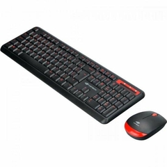 Kit Teclado e Mouse C3Tech K-W100BK Sem Fio - loja online