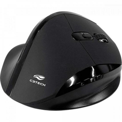 Mouse Sem Fio C3Tech M-W120BK Ergo Preto