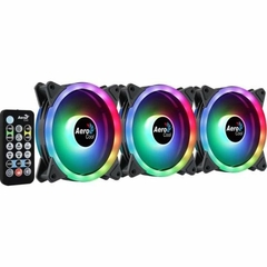 Kit Com 3 Coolers Aerocool Duo 12 Pro ARGB + Hub + Controle na internet