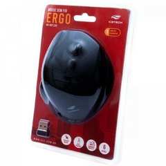 Mouse Sem Fio C3Tech M-W120BK Ergo Preto - comprar online