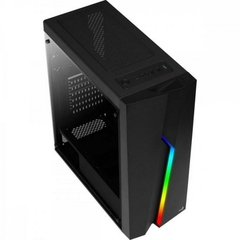 Imagem do Gabinete Gamer Aerocool Bolt Preto RGB Lateral Acrílico