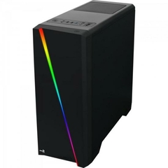 Gabinete Gamer Aerocool Cylon Preto RGB Lateral Acrílico - loja online