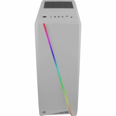 Gabinete Gamer Aerocool Cylon Branco RGB Lateral Vidro - loja online