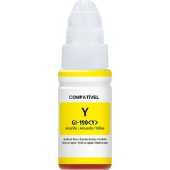 REFIL DE TINTA COMPATÍVEL CANON EGL-190 YELLOW (70ML) - comprar online